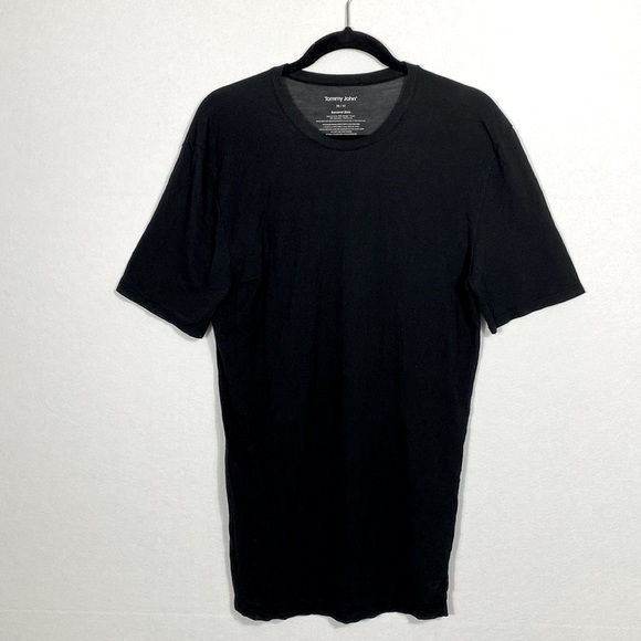 Tommy John Black Apparel 2 Second Skin Shirts 1 pair shorts size medium - Picture 8 of 9